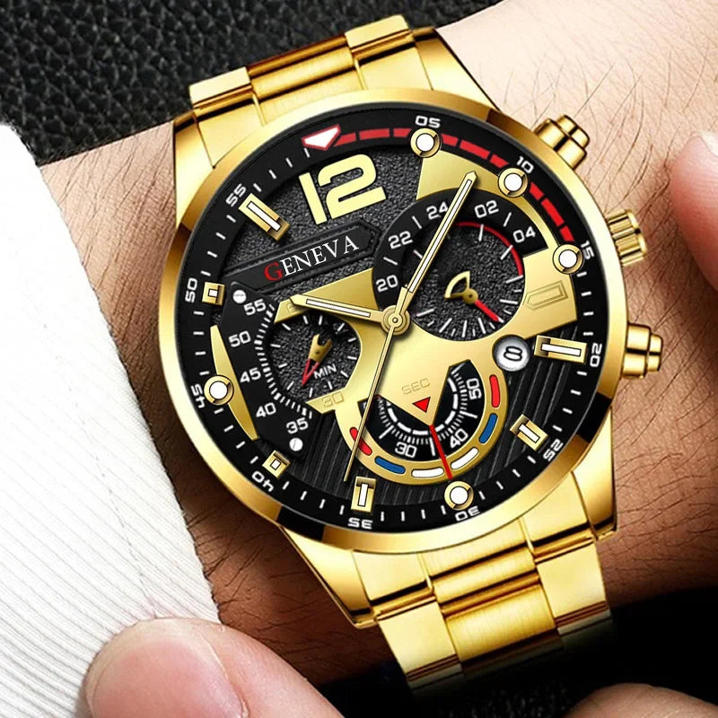 Watch with Steel Bracelett