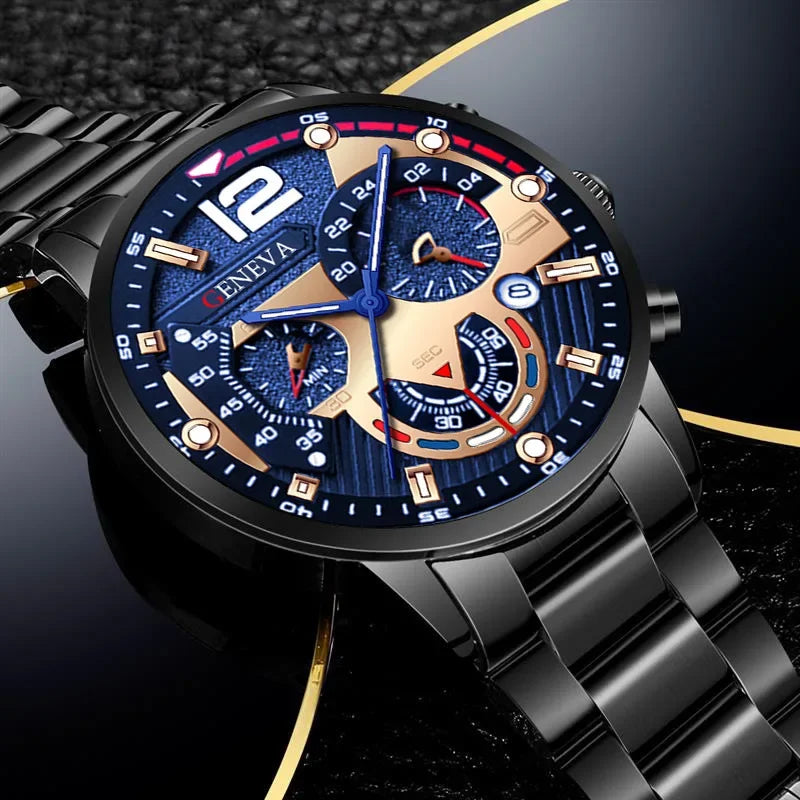 Watch with Steel Bracelett