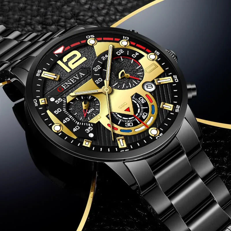 Watch with Steel Bracelett