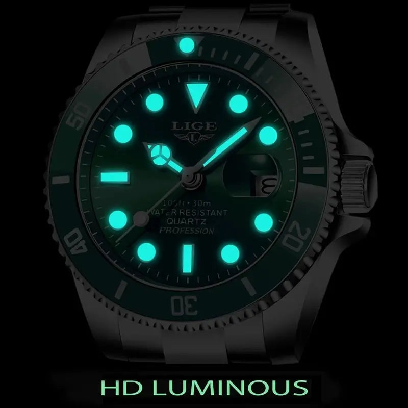 Luxury  Watch Men  Waterproof