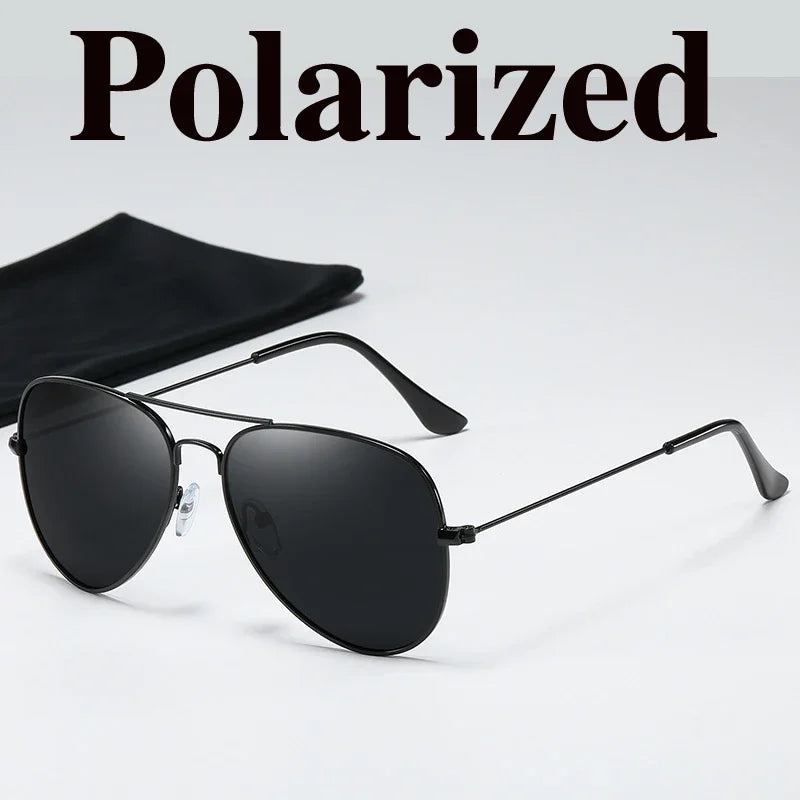 Luxury Men's Polarized Sunglasses Brand Designer Square Women Men