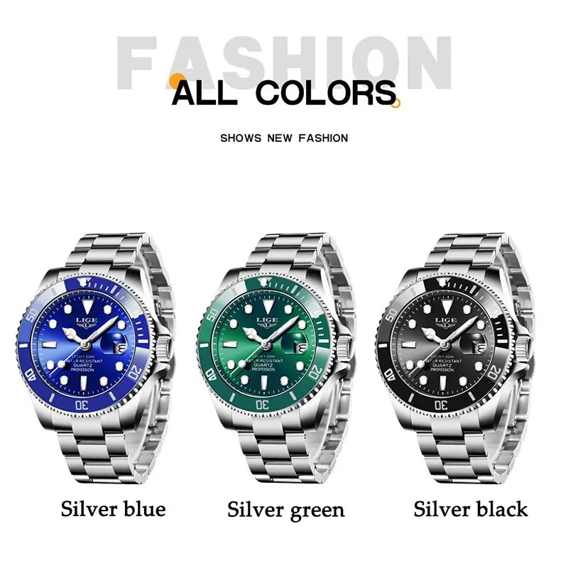 Luxury  Watch Men  Waterproof