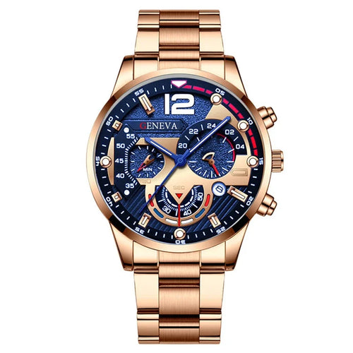 Watch with Steel Bracelett