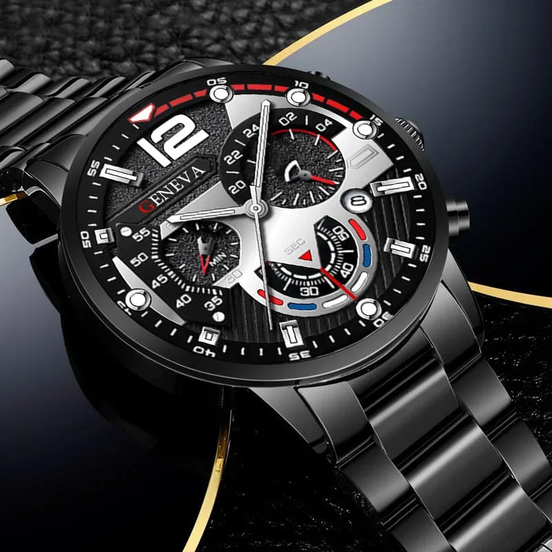Watch with Steel Bracelett