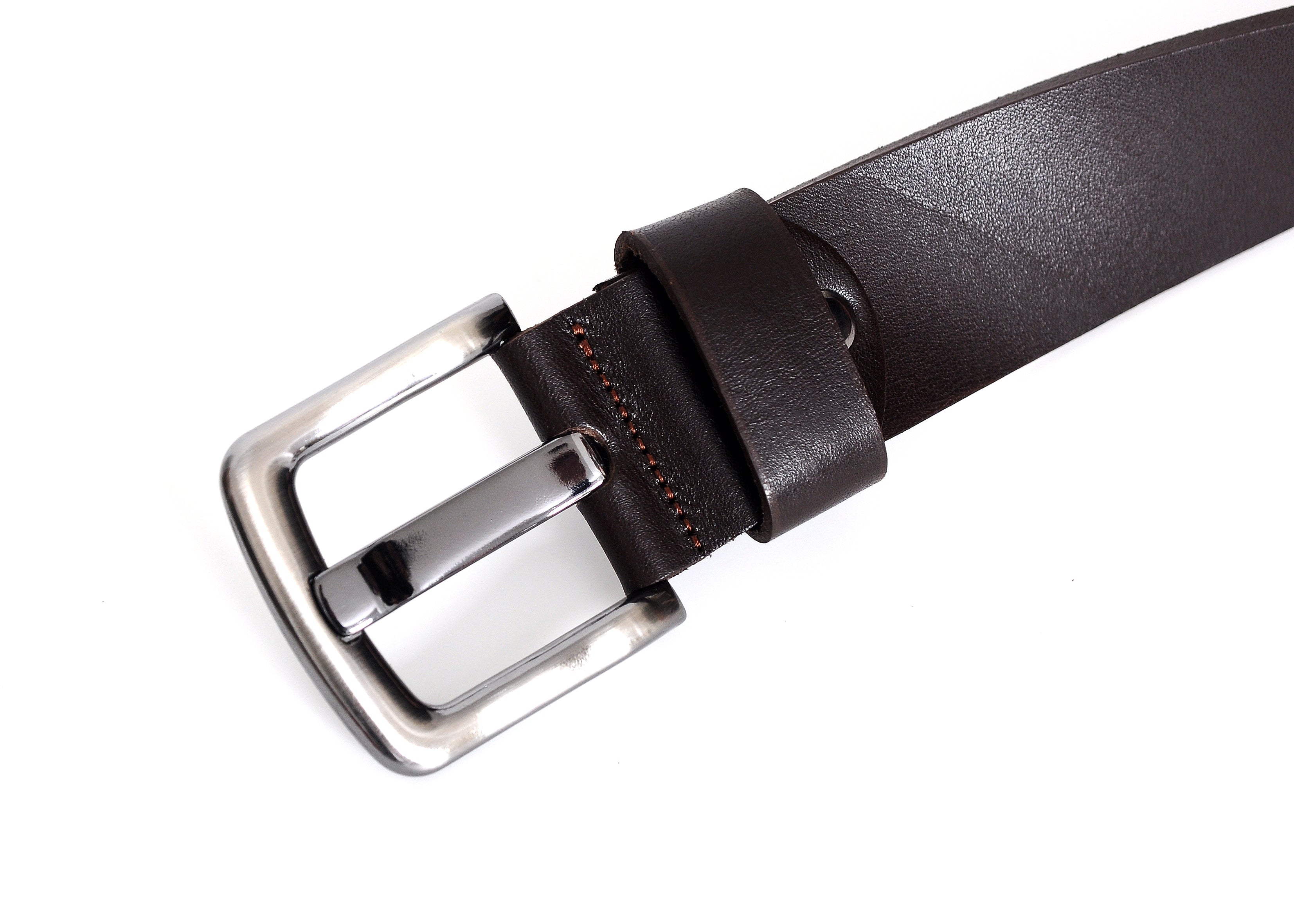 Efes Brown Veg Tanned Leather Men Belt