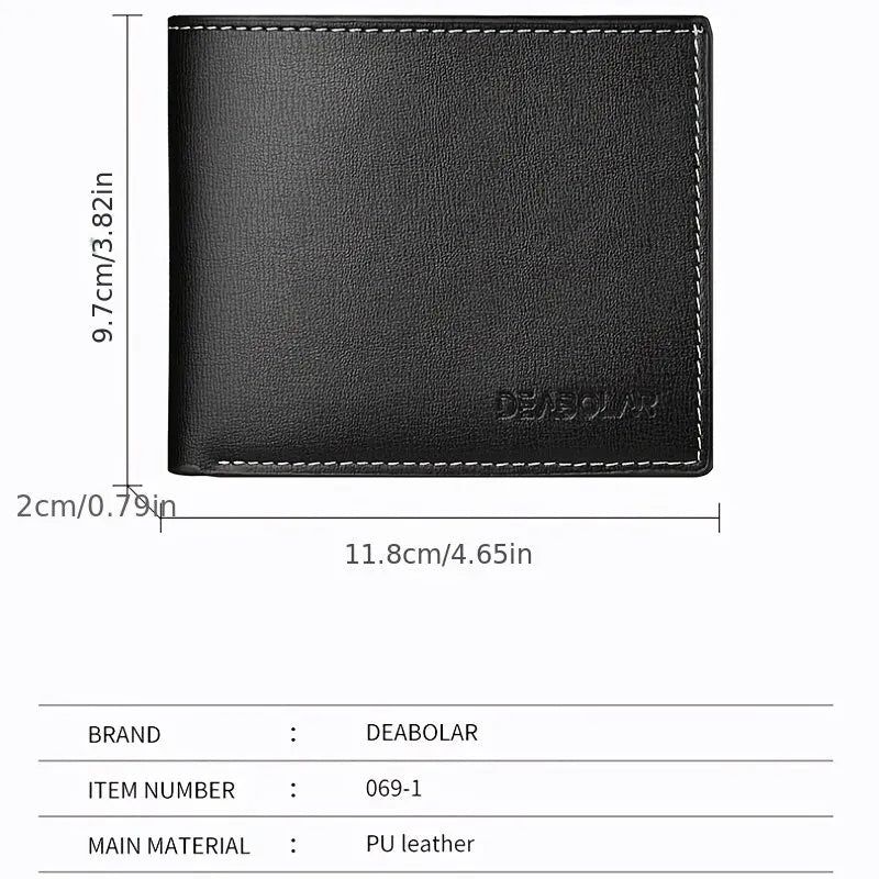 PU leather wallet