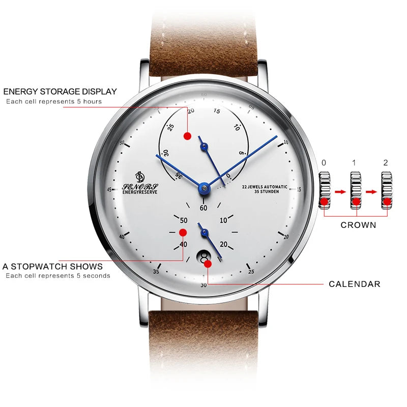 Automatic sports watch