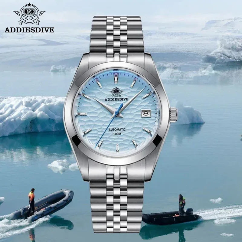 Luxury automatic mechanical wristwatch,
