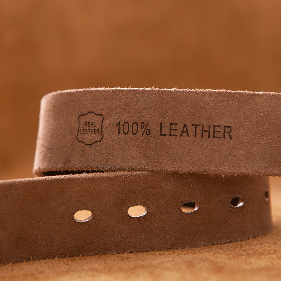 Leather Cowhide Belt Genuine